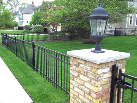 aluminum fence